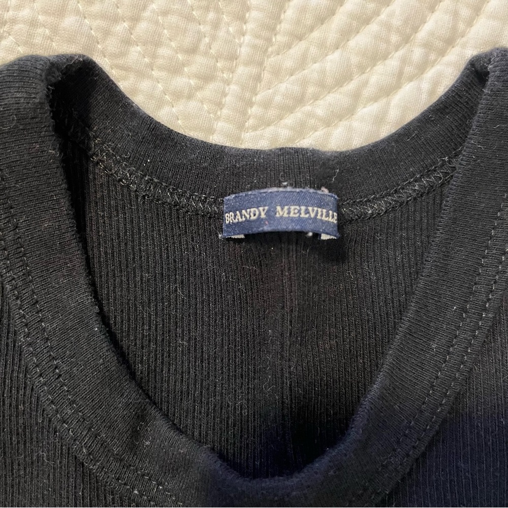 Black brandy Melville tank - Picture 2 of 2
